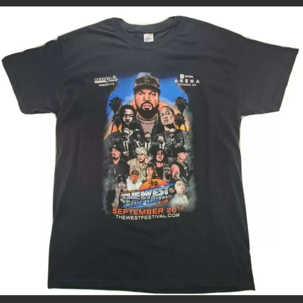 The West Music Festival 2019 Concert Black TShirt